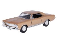 Modell 1:34, 1965 Buick Riviera Gran Sport, Gold (A00875BRZL)