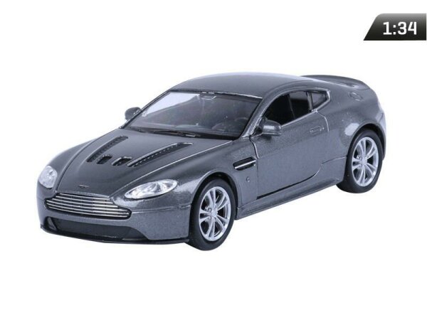 Modell 1:34, ASTON MARTIN V12 Vantage, grau (A880AMVSZ)