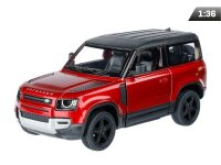 Modell 1:36, Kinsmart, Land Rover Defender, Rot (A747LRDC)