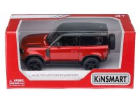 Modell 1:36, Kinsmart, Land Rover Defender, Rot (A747LRDC)