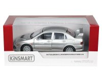 Modell 1:36, Mitsubishi Lancer Evolution VII, silber