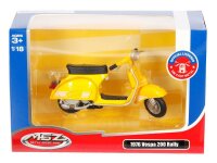 Modell 1:18 1976 Vespa 200 Rally, gelb