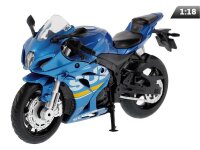 Modell 1:18 Suzuki GSX-R1000, blau