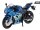 Modell 1:18 Suzuki GSX-R1000, blau