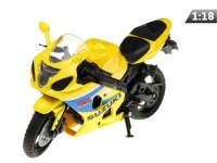 Modell 1:18, Suzuki GSX-R600, gelb (M05604BZ)