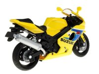 Modell 1:18, Suzuki GSX-R600, gelb (M05604BZ)