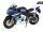 Modell 1:18, Suzuki GSX-R750, marineblau weiß (M144SGR75GB)