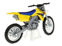 Modell 1:18, SUZUKI RM-Z450, gelb (M05604CZ)