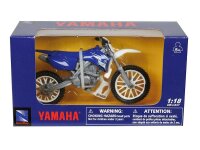 Modell 1:18, Yamaha YZ 450F, blau (M05604FNI)