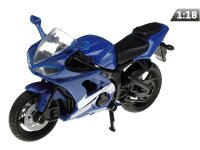 Modell 1:18, Yamaha YZF-R6, blau