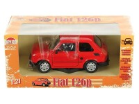Modell 1:21, PRL FIAT 126p, rot (A066F126C)