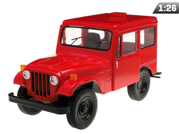 Modell 1:26, 1971 Jeep DJ-5B, rot (A11764C)