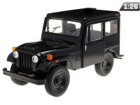 Modell 1:26, 1971 Jeep DJ-5B, schwarz (A11764CZ)