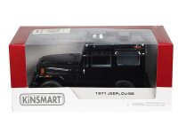 Modell 1:26, 1971 Jeep DJ-5B, schwarz (A11764CZ)