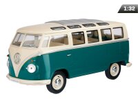 passend für kompatibel mit - Modell 1:32, 1967 VW Classical Bus, grün und creme (A05755CBZK)