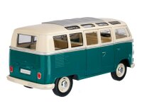 passend für kompatibel mit - Modell 1:32, 1967 VW Classical Bus, grün und creme (A05755CBZK)