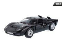 passend für kompatibel mit - Modell 1:32, Kinsmart, 1966 Ford GT40 MKII, schwarz