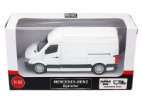 Modell 1:32, Mercedes-Benz Sprinter, weiß