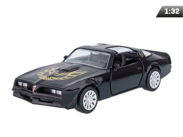 Modell 1:32, RMZ 178 Pontiac Firebird, schwarz