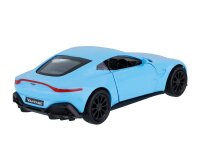 Modell 1:32, RMZ Aston Martin Vanatage (2018), blau