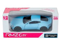 Modell 1:32, RMZ Aston Martin Vanatage (2018), blau