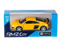 Modell 1:32, RMZ Audi R8 (2019), gelb