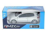 Modell 1:32, RMZ Volkswagen Golf GTI, silber