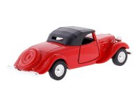 Modell 1:34, 1939 CITROËN 11B Traction Avant Cabrio, rot (A008751C1TC)