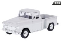 Modell 1:34, 1955 Chevrolet Stepside Pick Up, weiß (A00880CHSB)