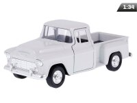 Modell 1:34, 1955 Chevrolet Stepside Pick Up, weiß...