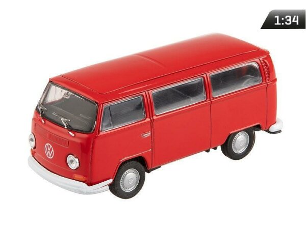 Modell 1:34, 1972 VW T2, rot (A880VWT2C)