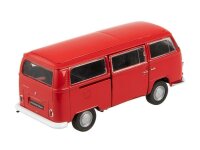 Modell 1:34, 1972 VW T2, rot (A880VWT2C)