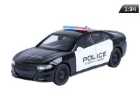 Modell 1:34, 2016 DODGE Charger R/T, POLIZEI, schwarz...