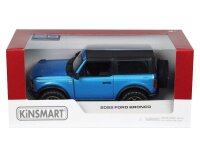 Modell 1:34, 2022 Ford Bronco Hard Top, blau (A11768N)