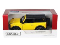 Modell 1:34, 2022 Ford Bronco Hard Top, gelb  (A11768Z)