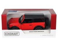 Modell 1:34, 2022 Ford Bronco Hard Top, rot (A11768C)
