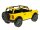 Modell 1:34, 2022 Ford Bronco Open Top, gelb (A11767Z)