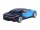 Modell 1:34, BUGATTI Chiron, blau marineblau (A880BCHNG)