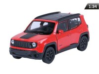 Modell 1:34, JEEP Renegade Trailhawk, rot (A880JRTC)