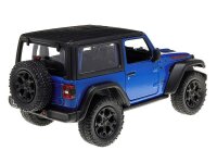 Modell 1:34, Jeep Wrangler Hard Top, blau (A11723N)