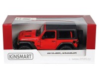 Modell 1:34, Jeep Wrangler Hard Top, rot (A11723C)
