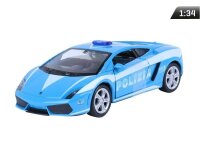 Modell 1:34, LAMBORGHINI Gallardo LP560-4, POLIZEI, blau...