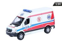 Modell 1:34, PRL Mercedes-Benz Sprinter KRANKENWAGEN,...