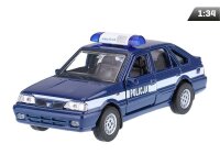 Modell 1:34, PRL Polonez Caro Plus POLICJA, marineblau...