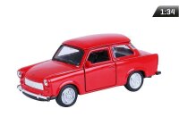 Modell 1:34, PRL Trabant 601, rot (A884T601C)