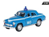 Modell 1:34, PRL Warszawa 224 CIVIL MILICJA, blau...
