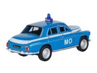 Modell 1:34, PRL Warszawa 224 CIVIL MILICJA, blau...