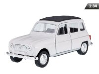Modell 1:34, Renault 4, weiß (A880REN4B)
