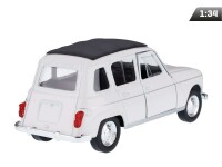 Modell 1:34, Renault 4, weiß (A880REN4B)