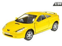 Modell 1:34, Toyota Celica, gelb (A11759Z)